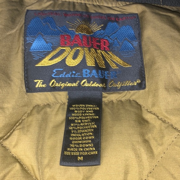 Vintage Eddie Bauer Women’s Puffer Jacket Medium - Picture 3 of 7